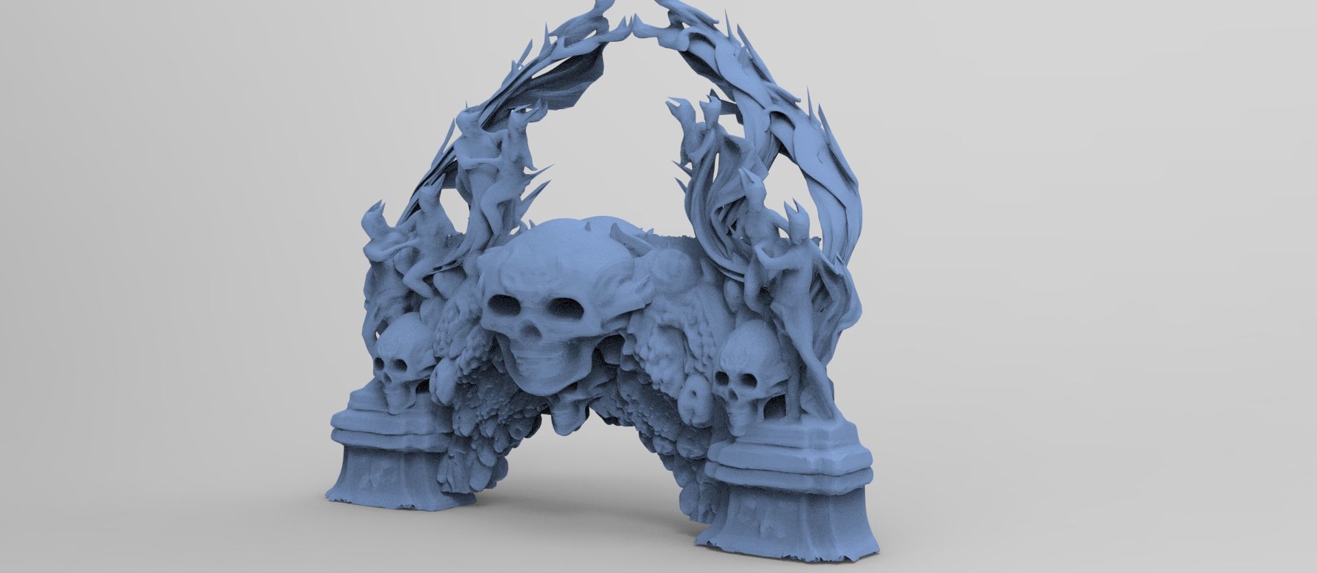 Catacombs of France gateway 2 3D model_3