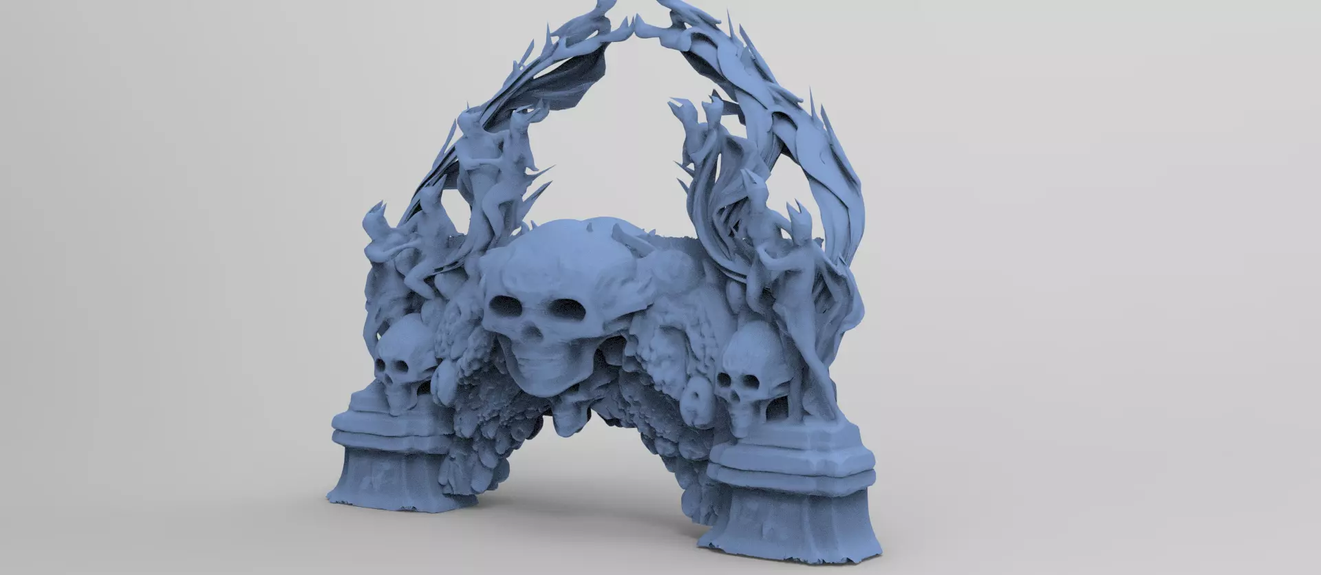 Catacombs of France gateway 2 3D model_0