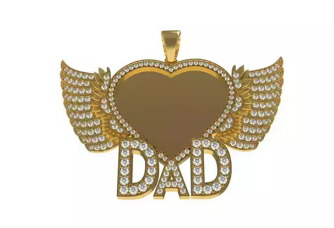 Dad Picture Pendant 08