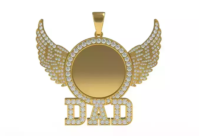 Dad Picture Pendant 07