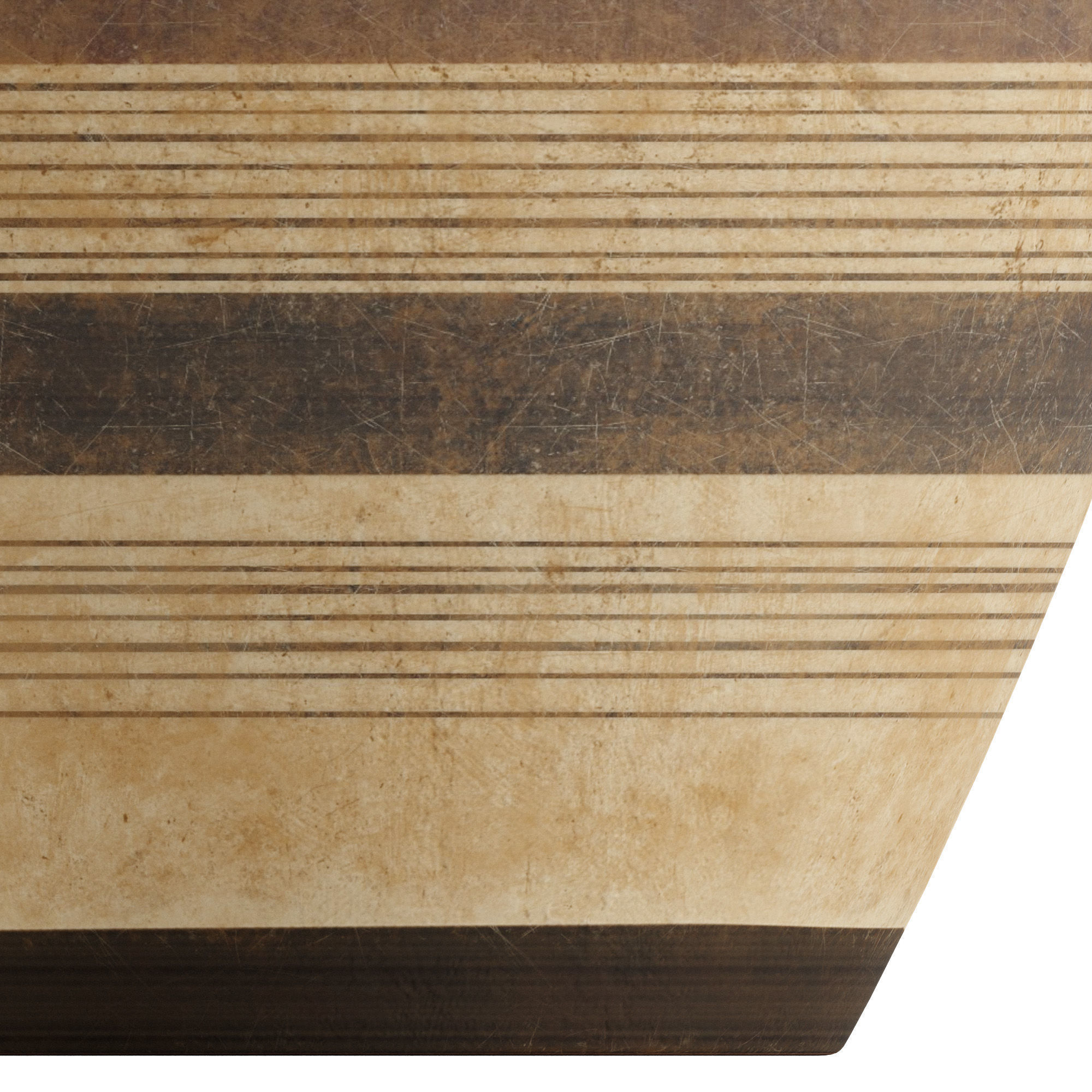 Large Ceramic Vase Lines 3D model_5