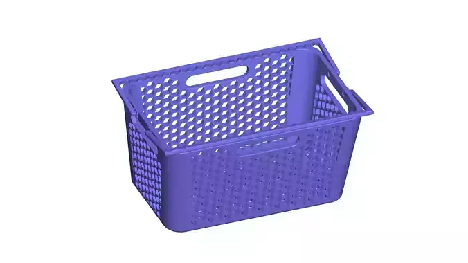 shopping basket  - Plastic Fruit Box - Basket - Plastic Box