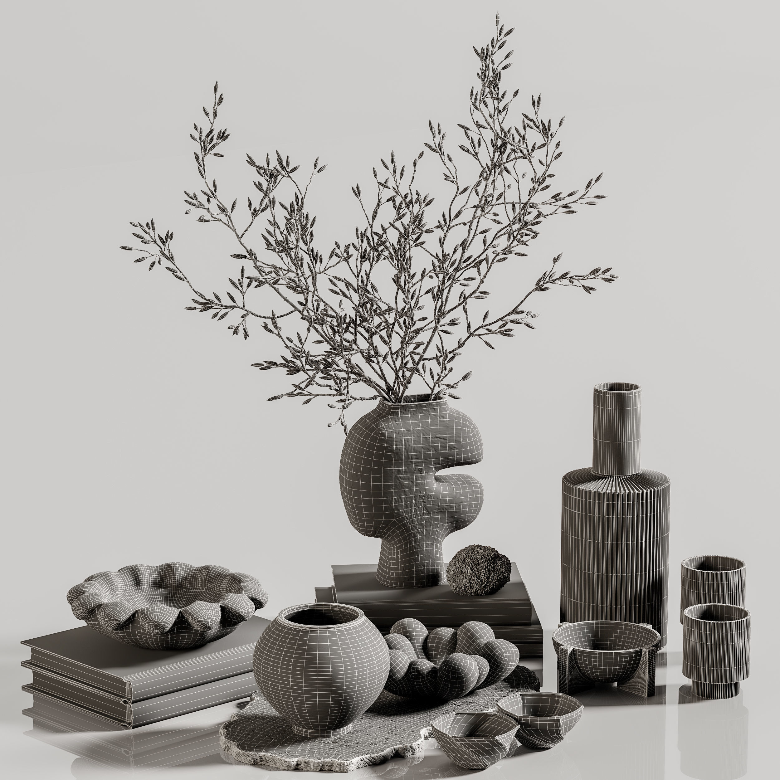 decorative set 114 3D model_6