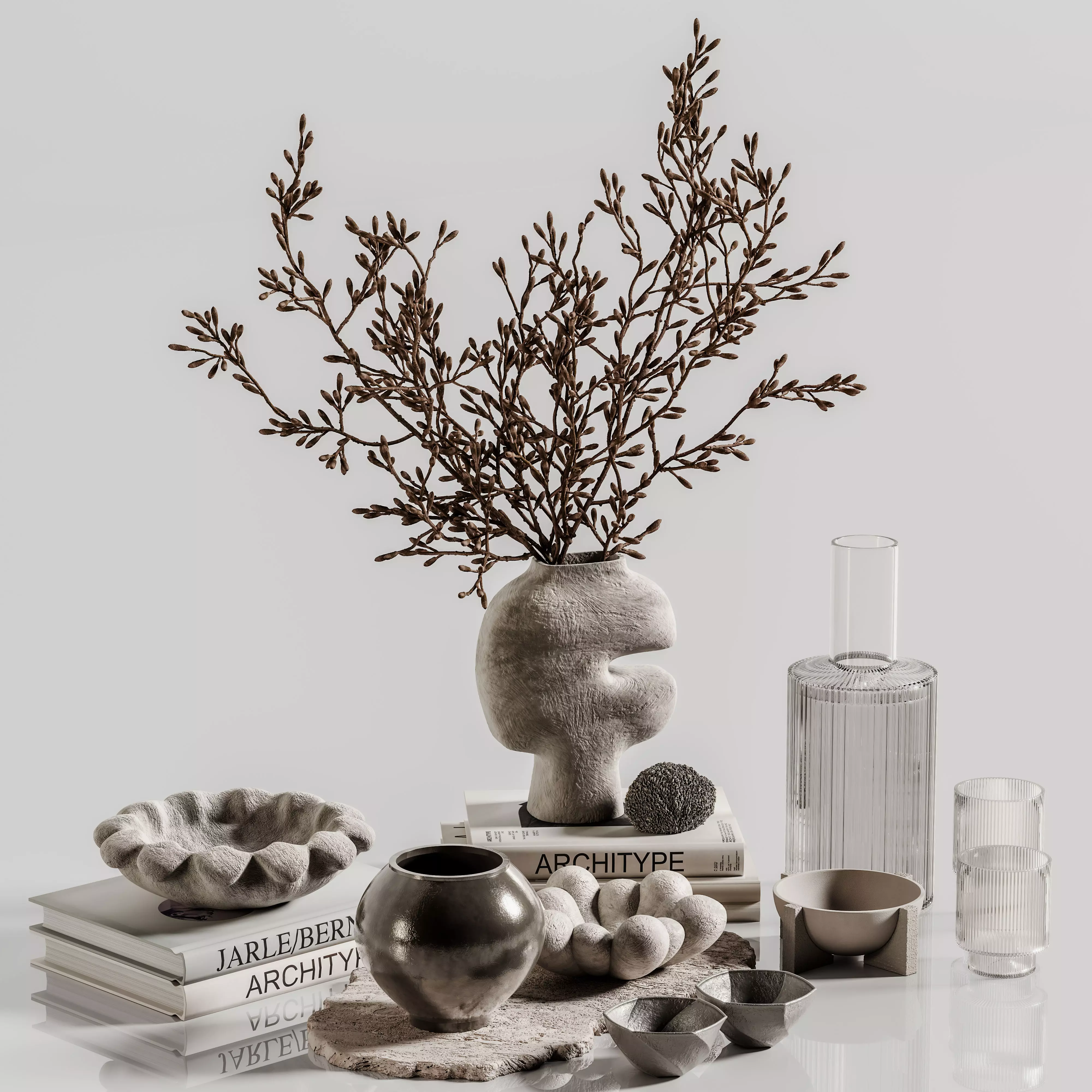 decorative set 114 3D model_0