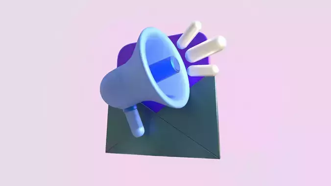 3D app web Icon Low-poly 3D model-02