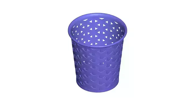 fruit basket - Basket - Plastic Fruit Box - Basket - Plastic Box 3D print model