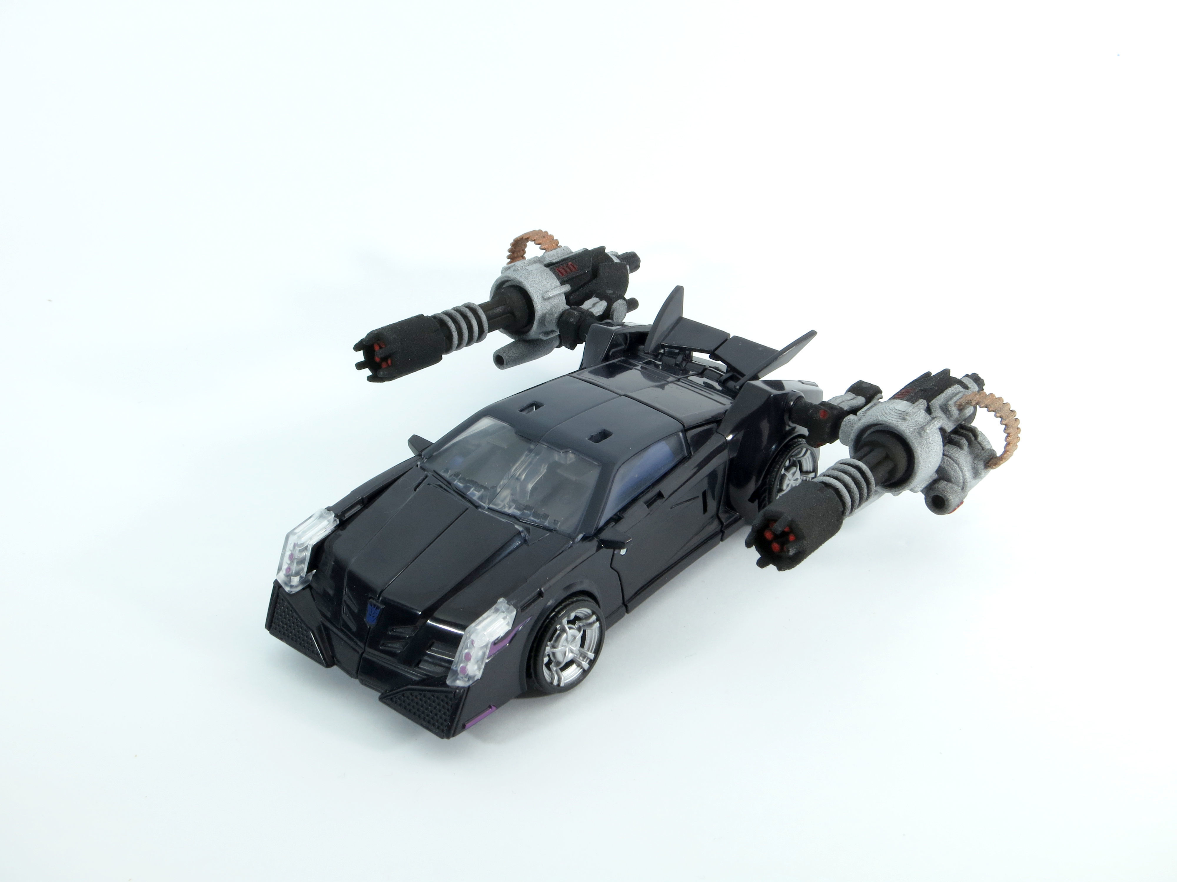 Suppressor Minigun Accessories for TF Prime Vehicon 3D print model_6