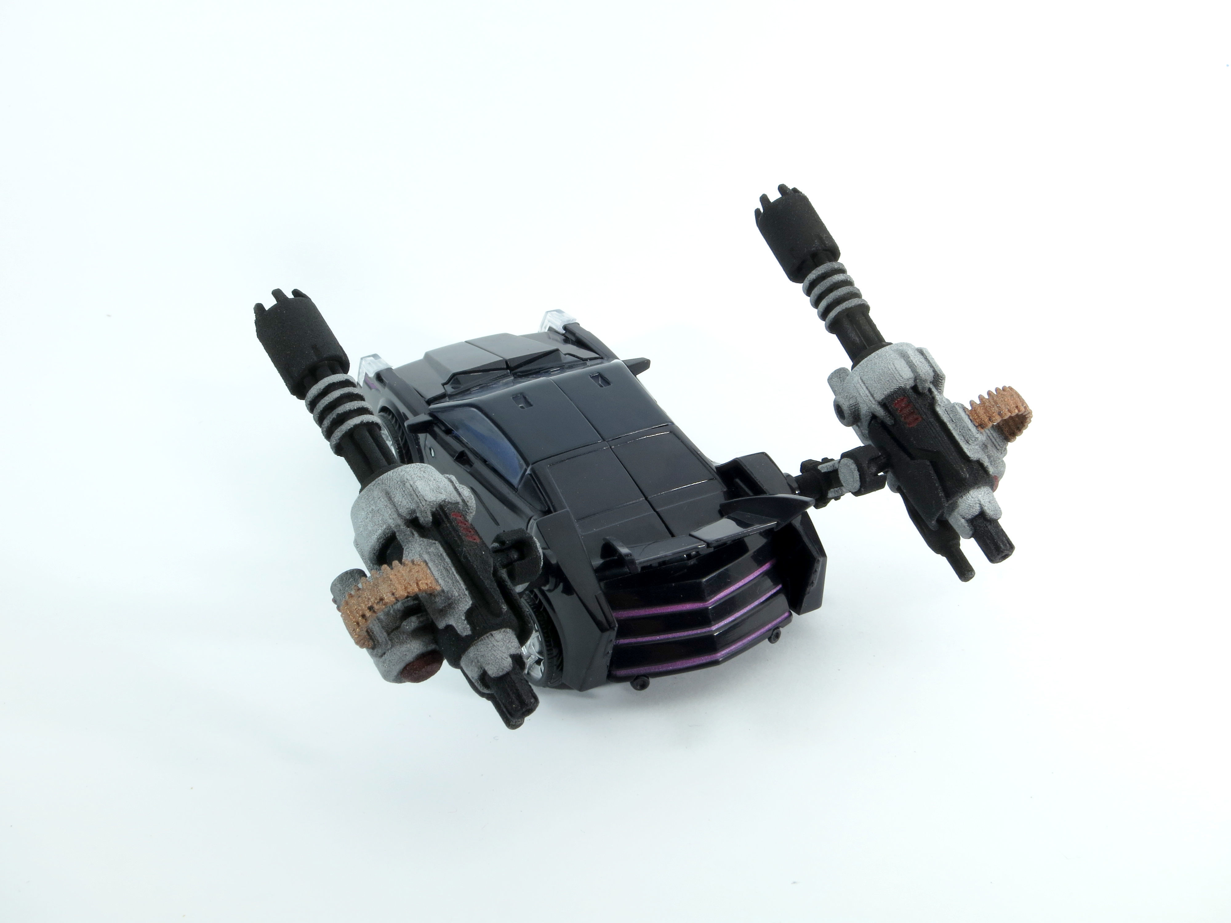Suppressor Minigun Accessories for TF Prime Vehicon 3D print model_7