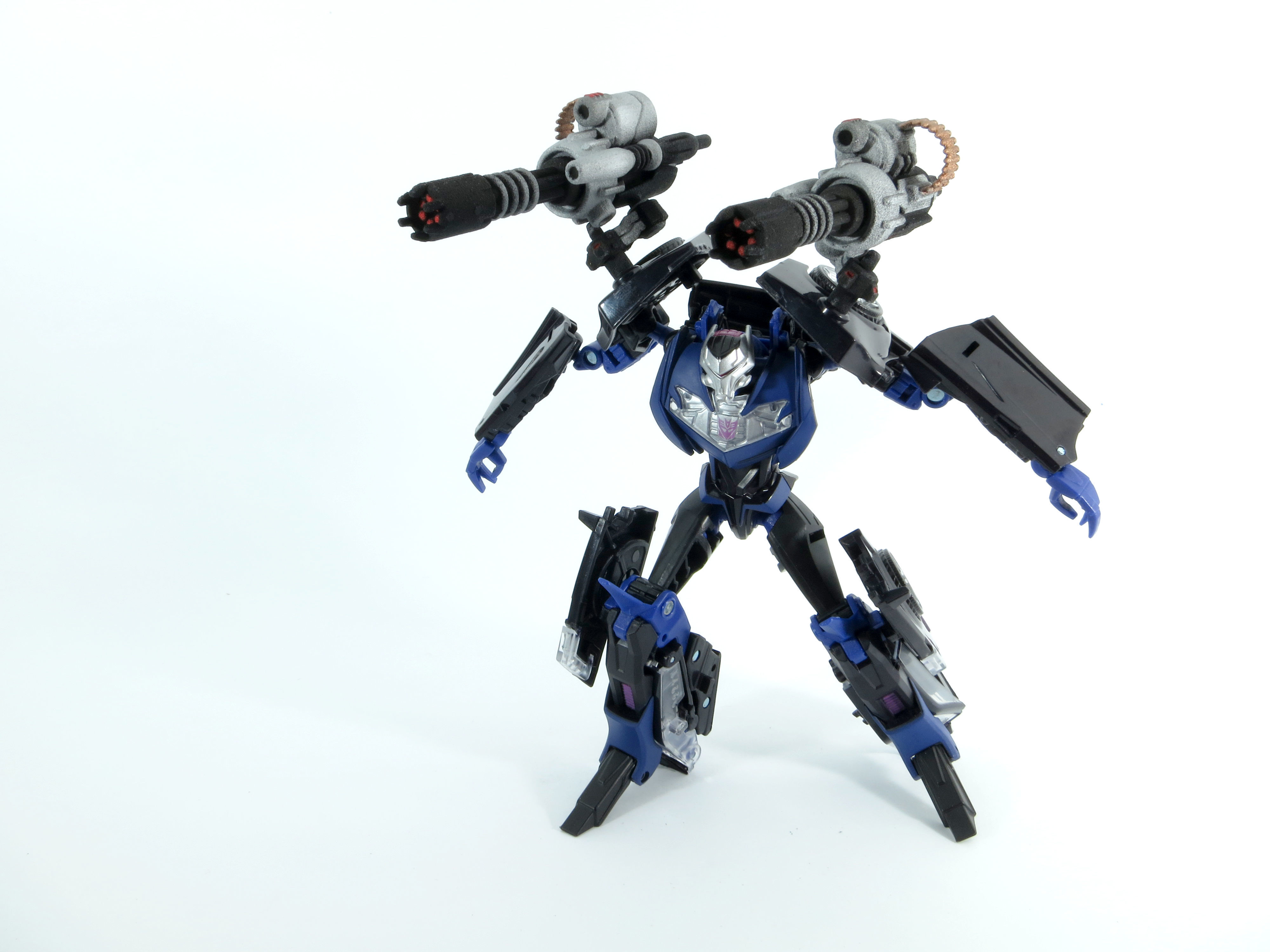 Suppressor Minigun Accessories for TF Prime Vehicon 3D print model_12