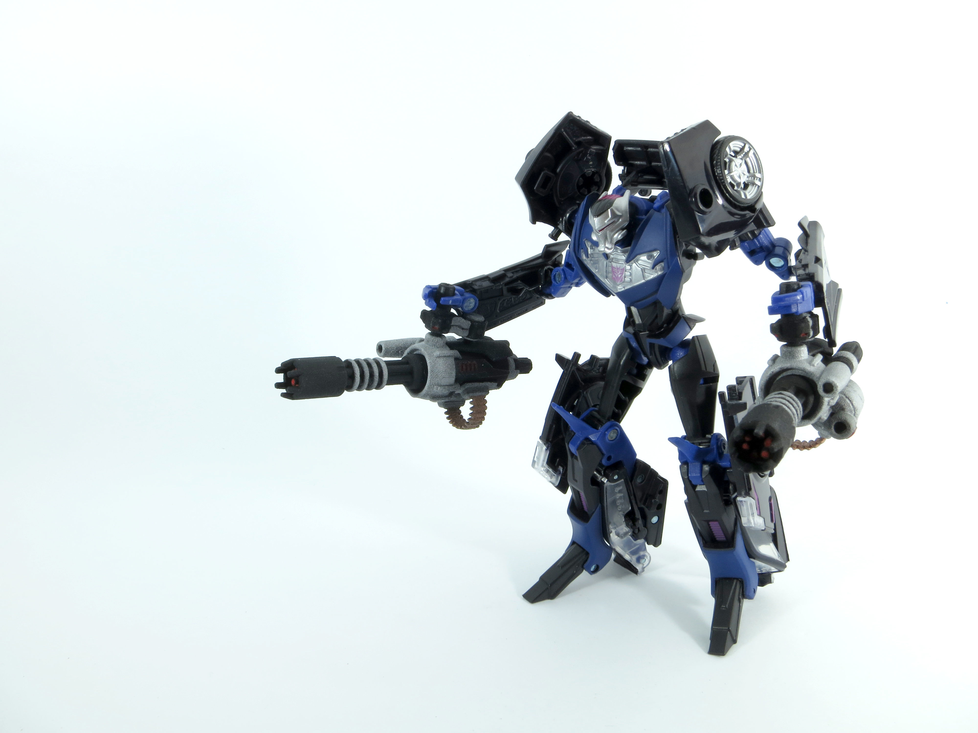 Suppressor Minigun Accessories for TF Prime Vehicon 3D print model_9