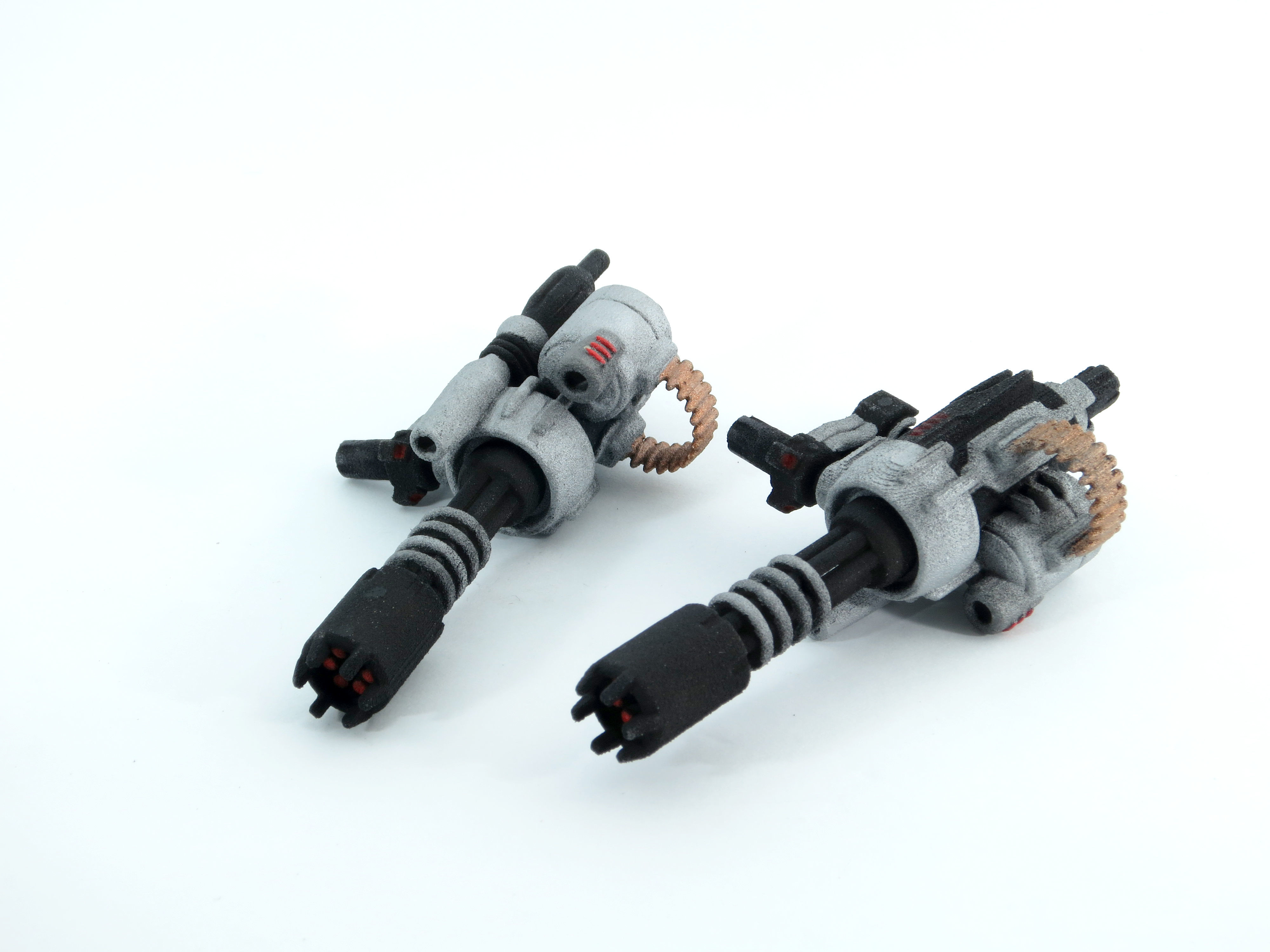 Suppressor Minigun Accessories for TF Prime Vehicon 3D print model_5