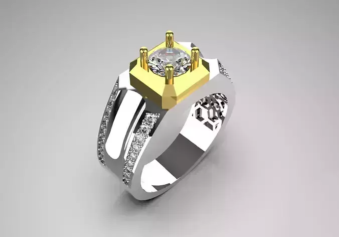 man ring  mr0038 3D print model