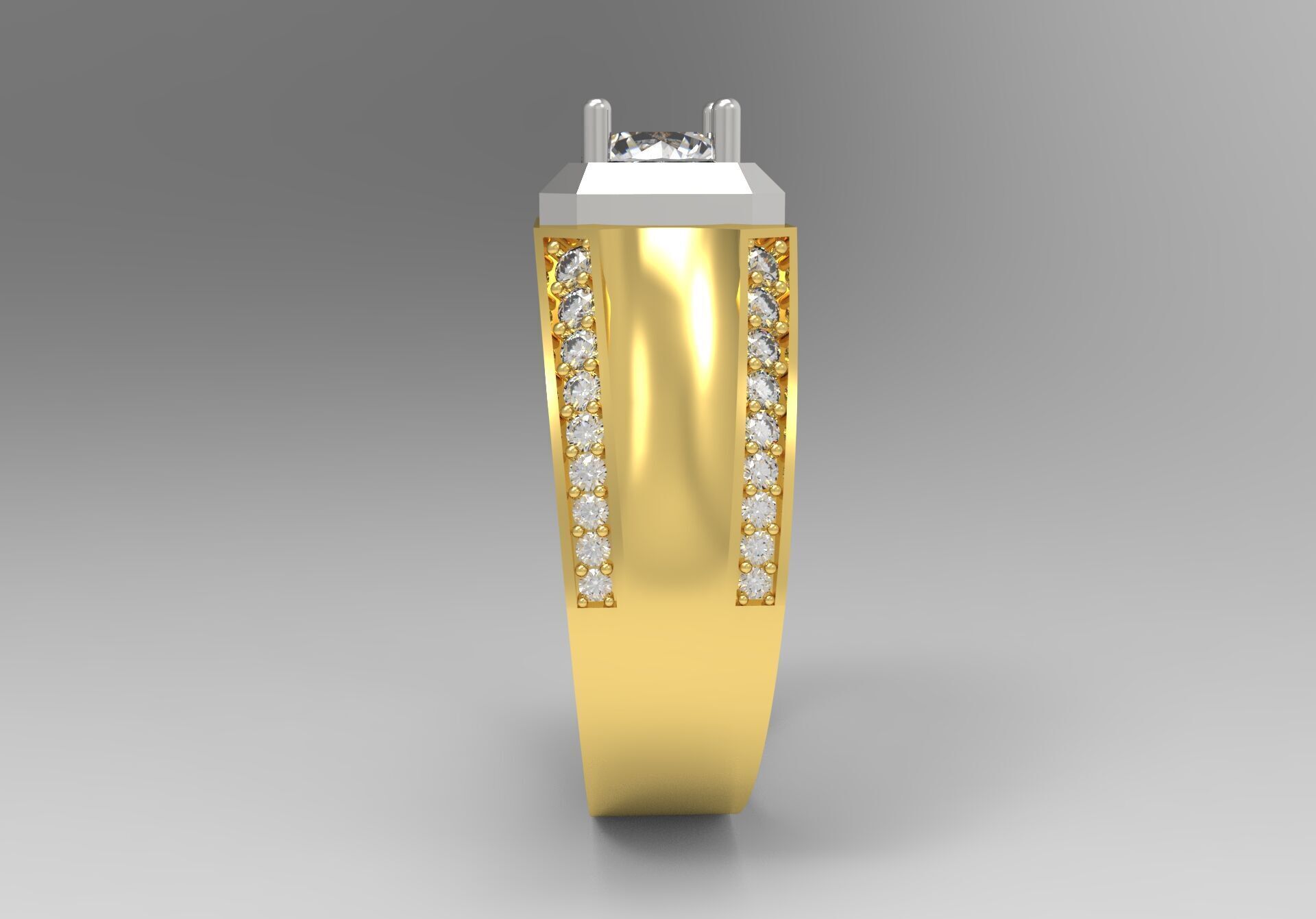 man ring  mr0038 3D print model_21