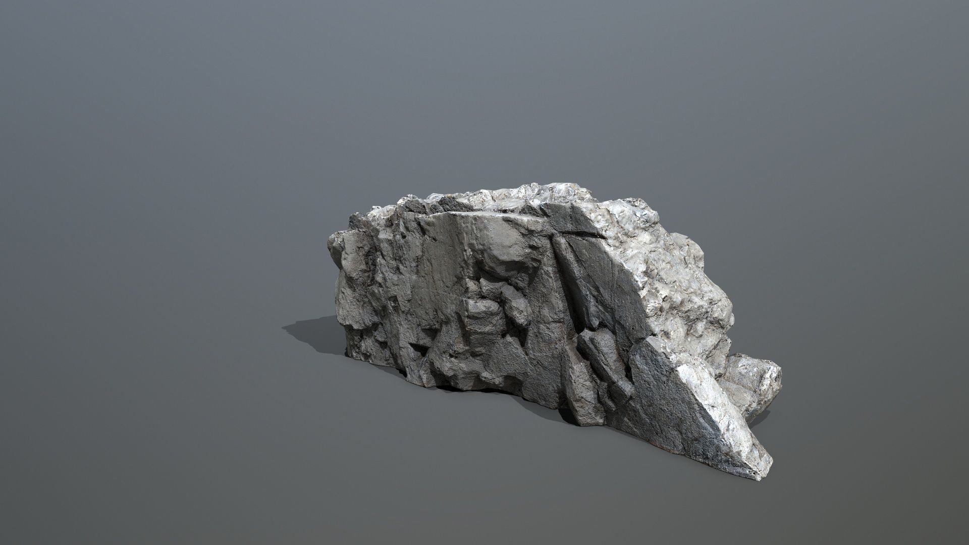 Mountain Low-poly 3D model_10