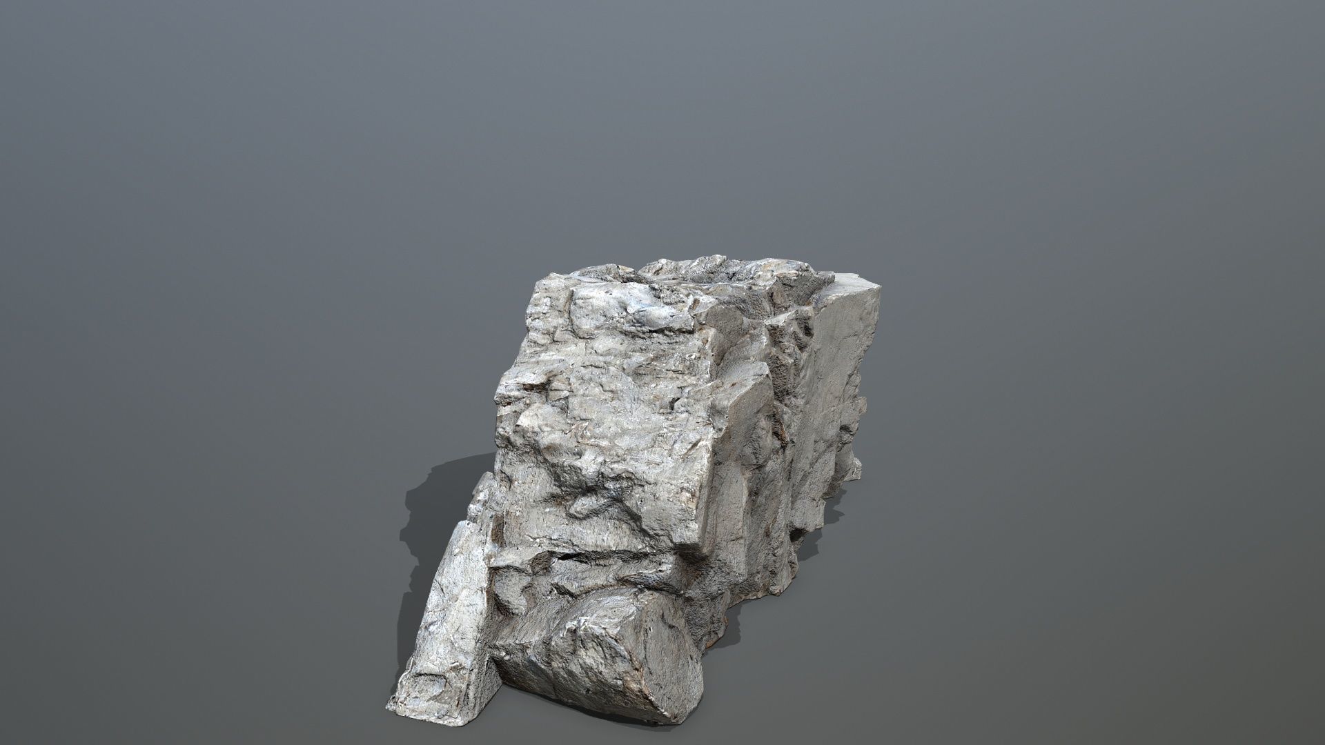 Mountain Low-poly 3D model_12