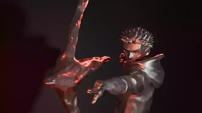 Ryomen Sukuna Divine Flame - Jujutsu Kaisen 