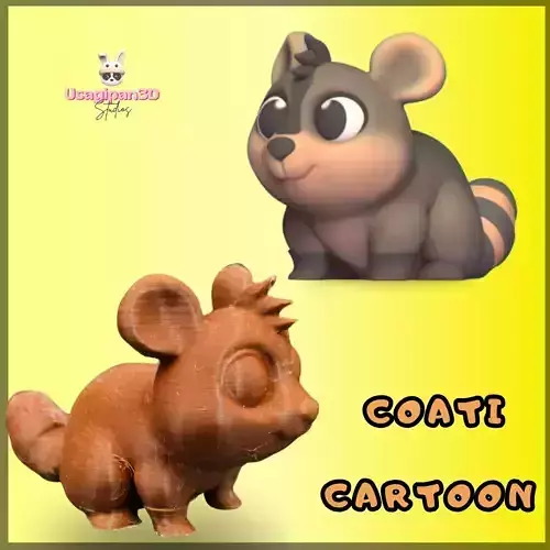 Coati Cartoon