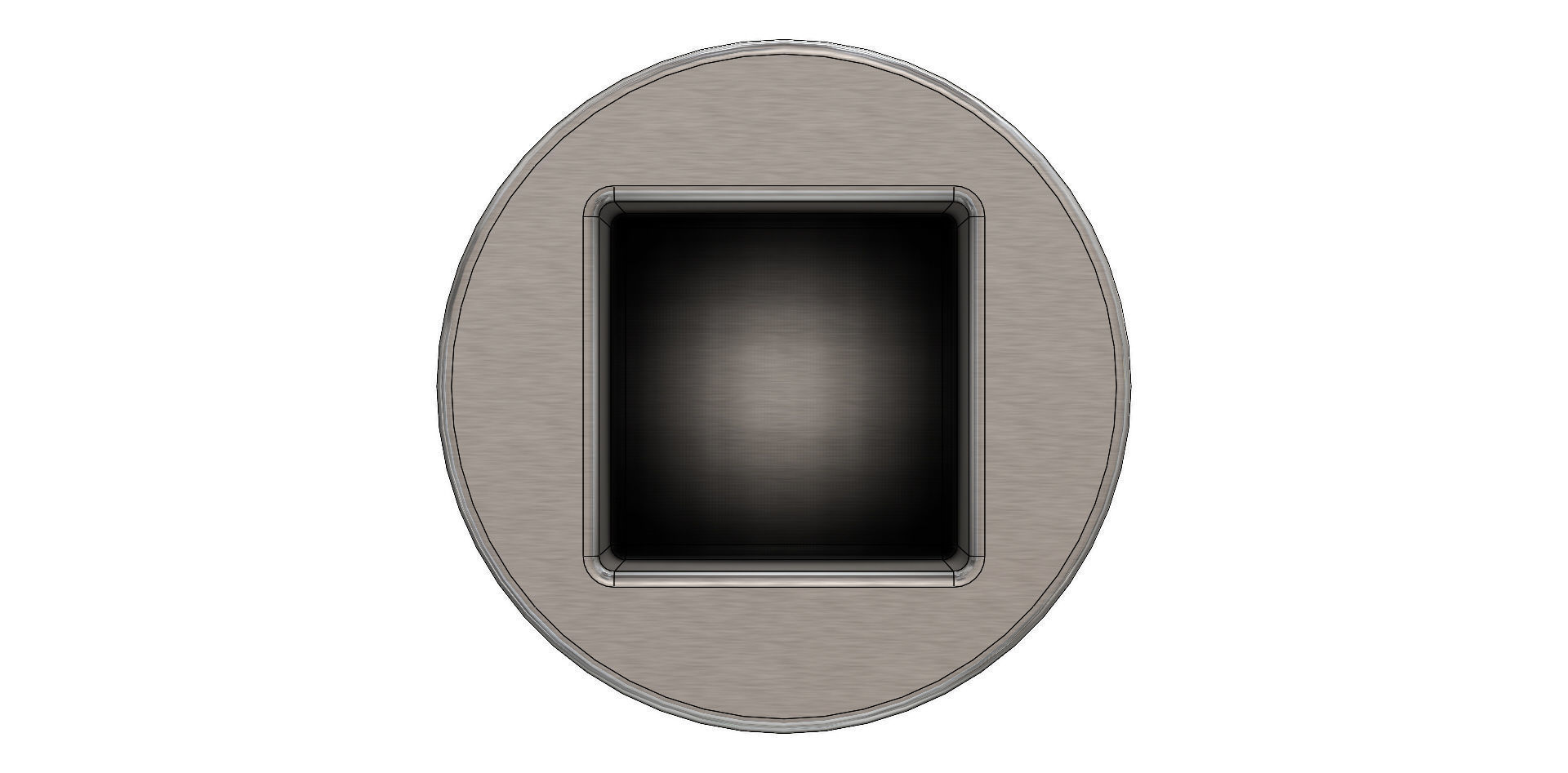 Short Socket Screwdriver Soquete Curto de Fenda 3D model_18