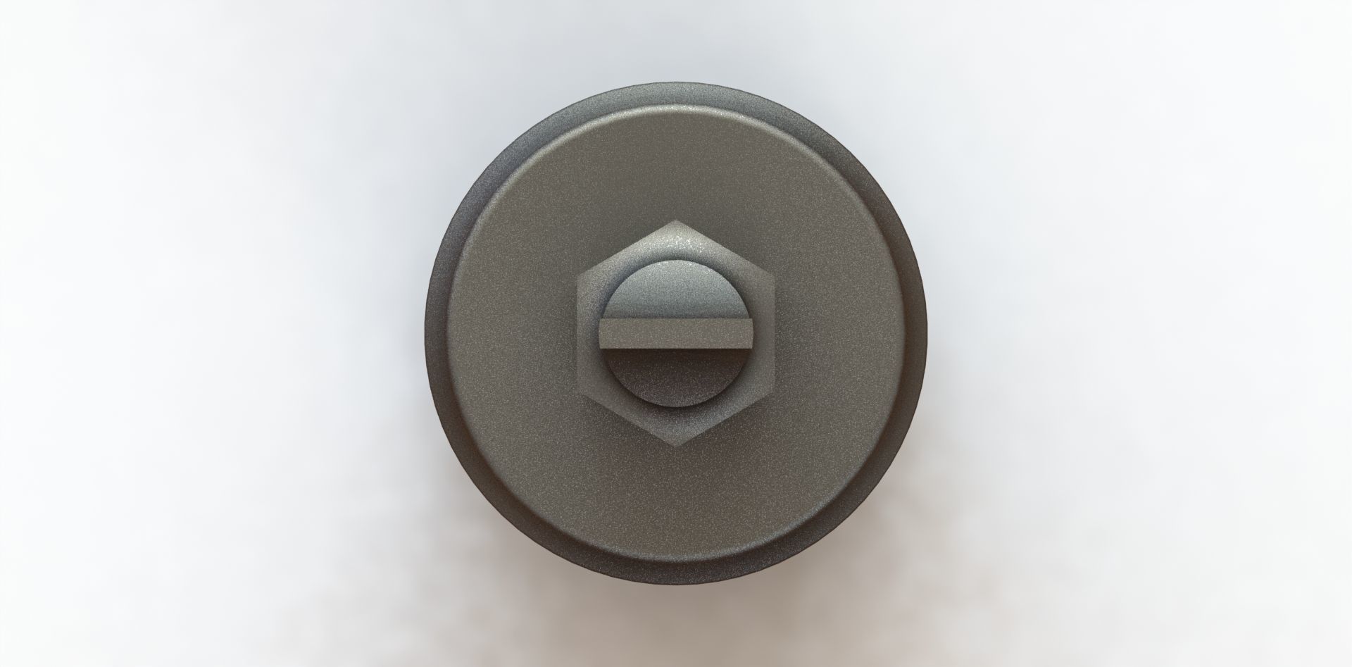 Short Socket Screwdriver Soquete Curto de Fenda 3D model_3