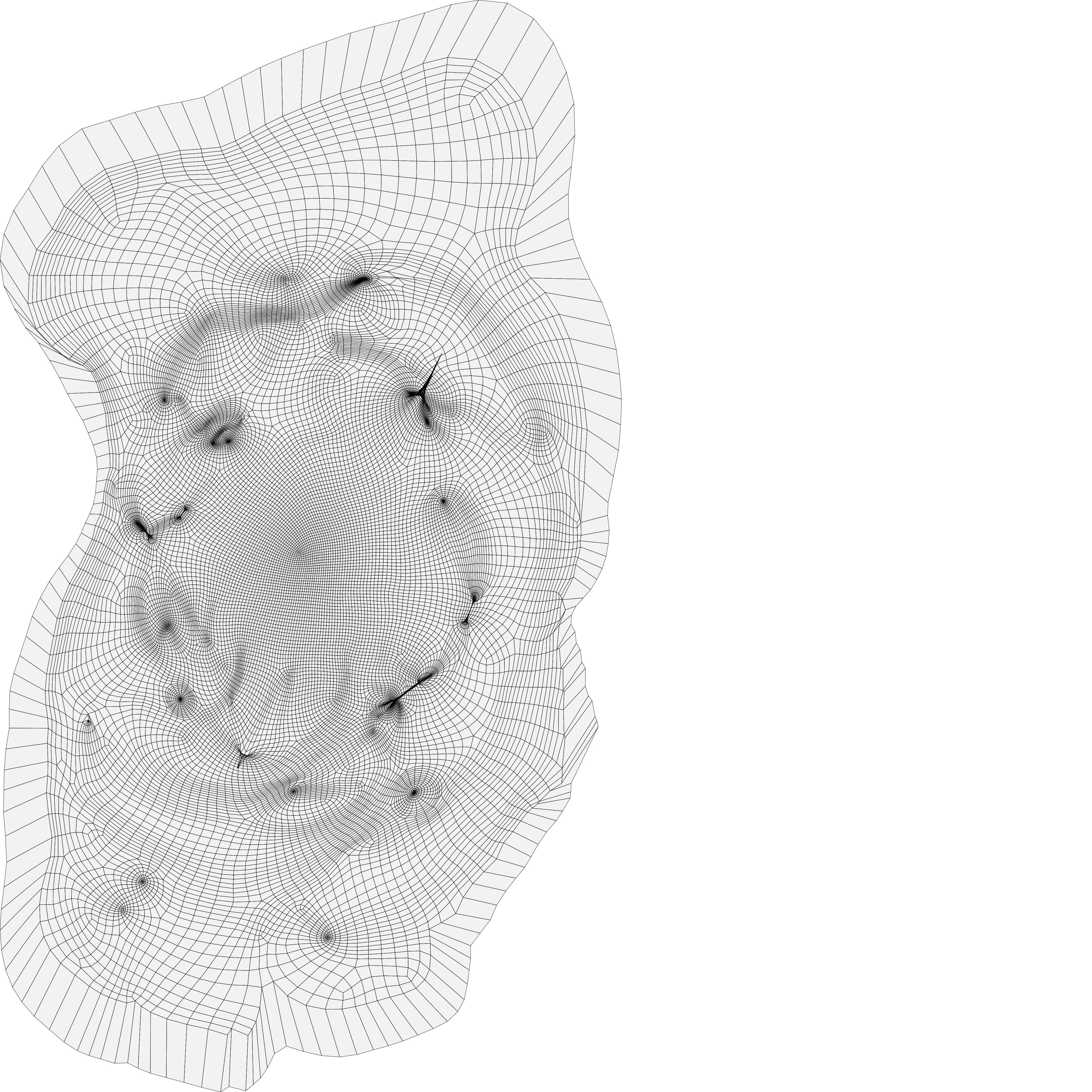 Sci-Fi Robot Head 3D model_37