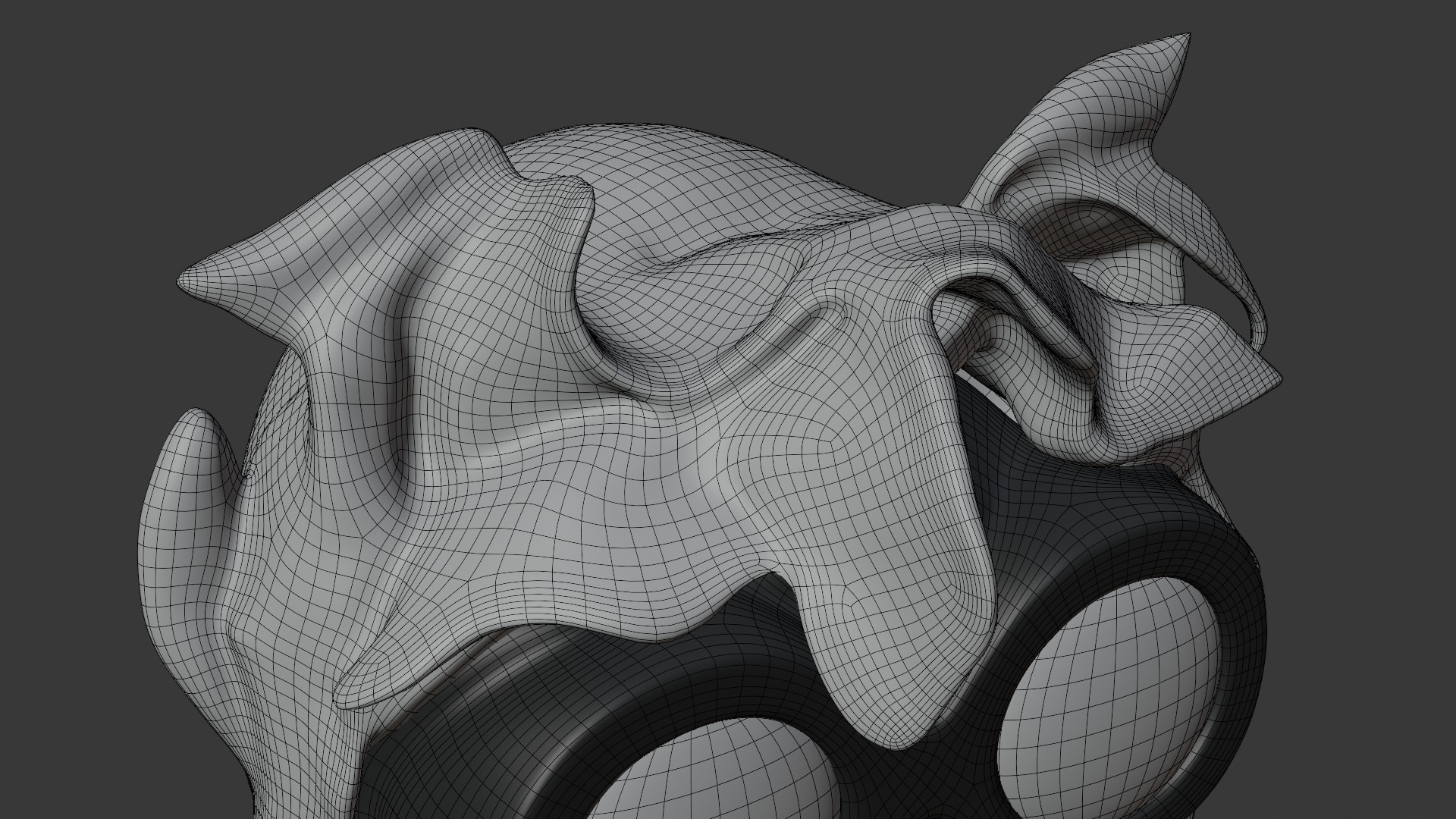 Sci-Fi Robot Head 3D model_31