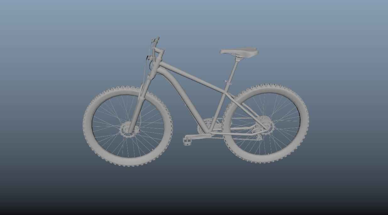 Cyclist Rigged Low-poly 3D model_31