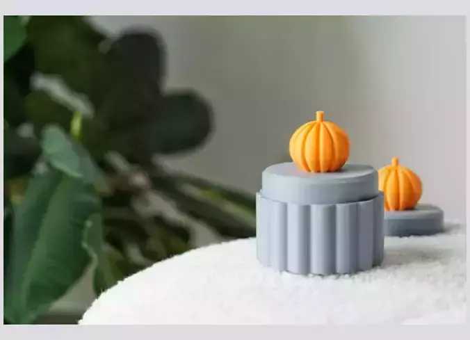 Halloween pumpkin box 