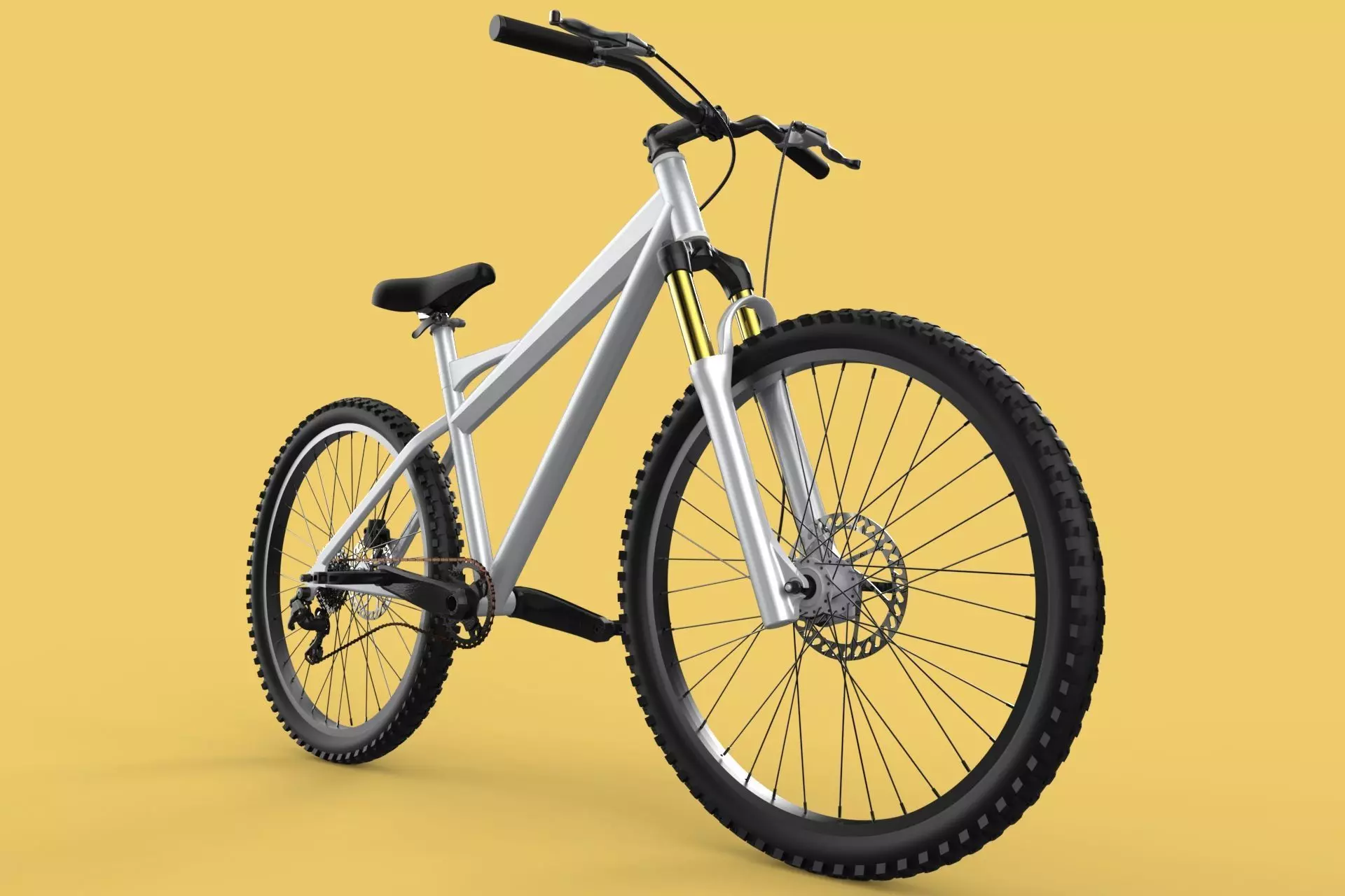 MOUNTAIN BIKE OFF ROAD MTB TRAIL BICYCLE ENDURO DOWNHILL 3D model_0