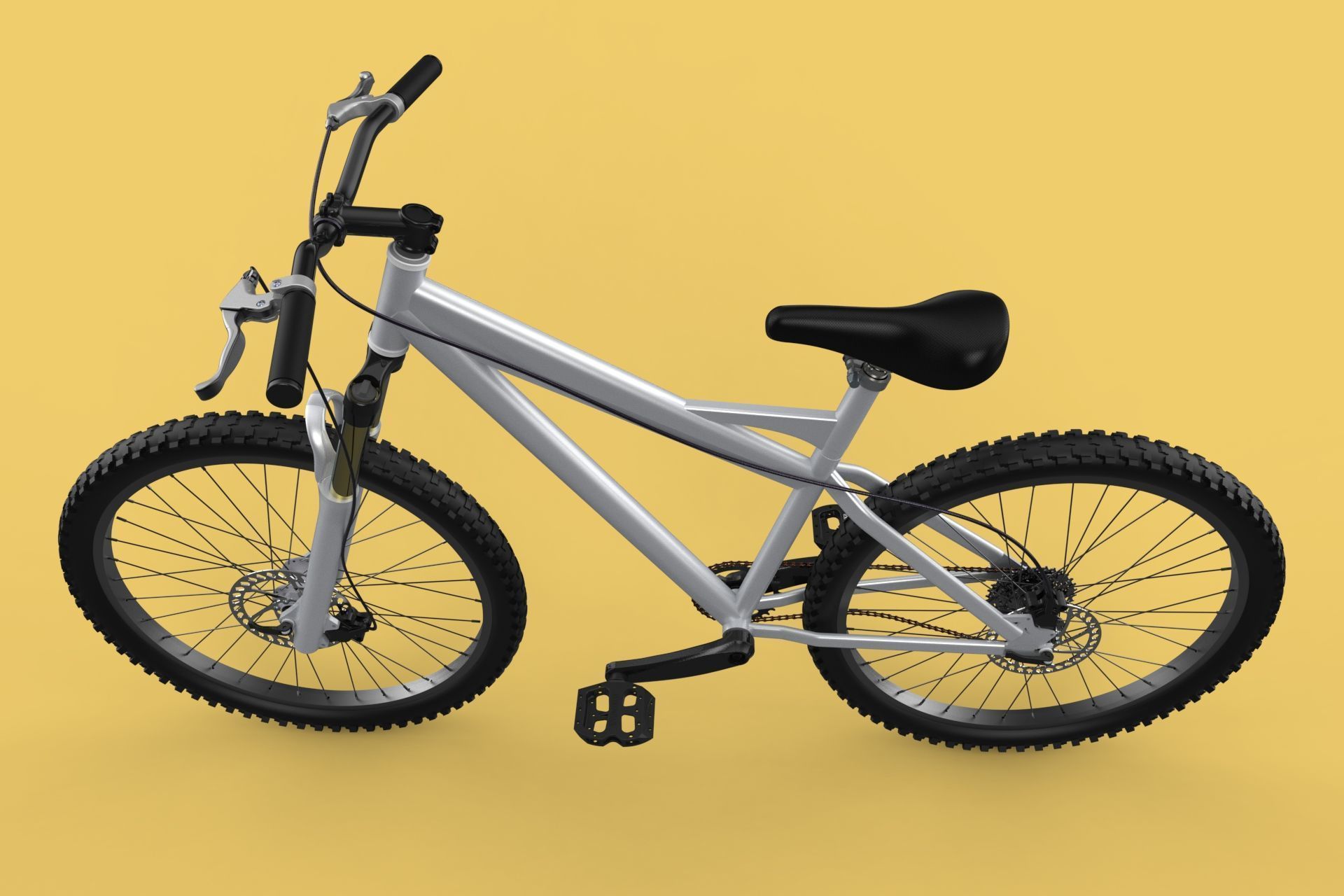 MOUNTAIN BIKE OFF ROAD MTB TRAIL BICYCLE ENDURO DOWNHILL 3D model_8