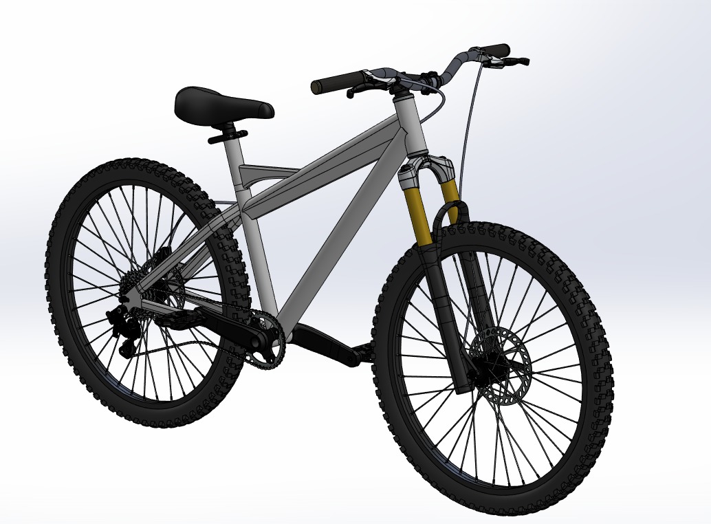 MOUNTAIN BIKE OFF ROAD MTB TRAIL BICYCLE ENDURO DOWNHILL 3D model_17