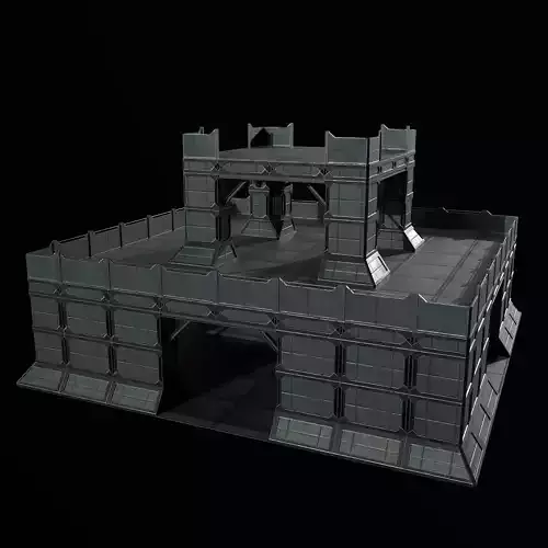 Modular Kit Outpost Walls PBR
