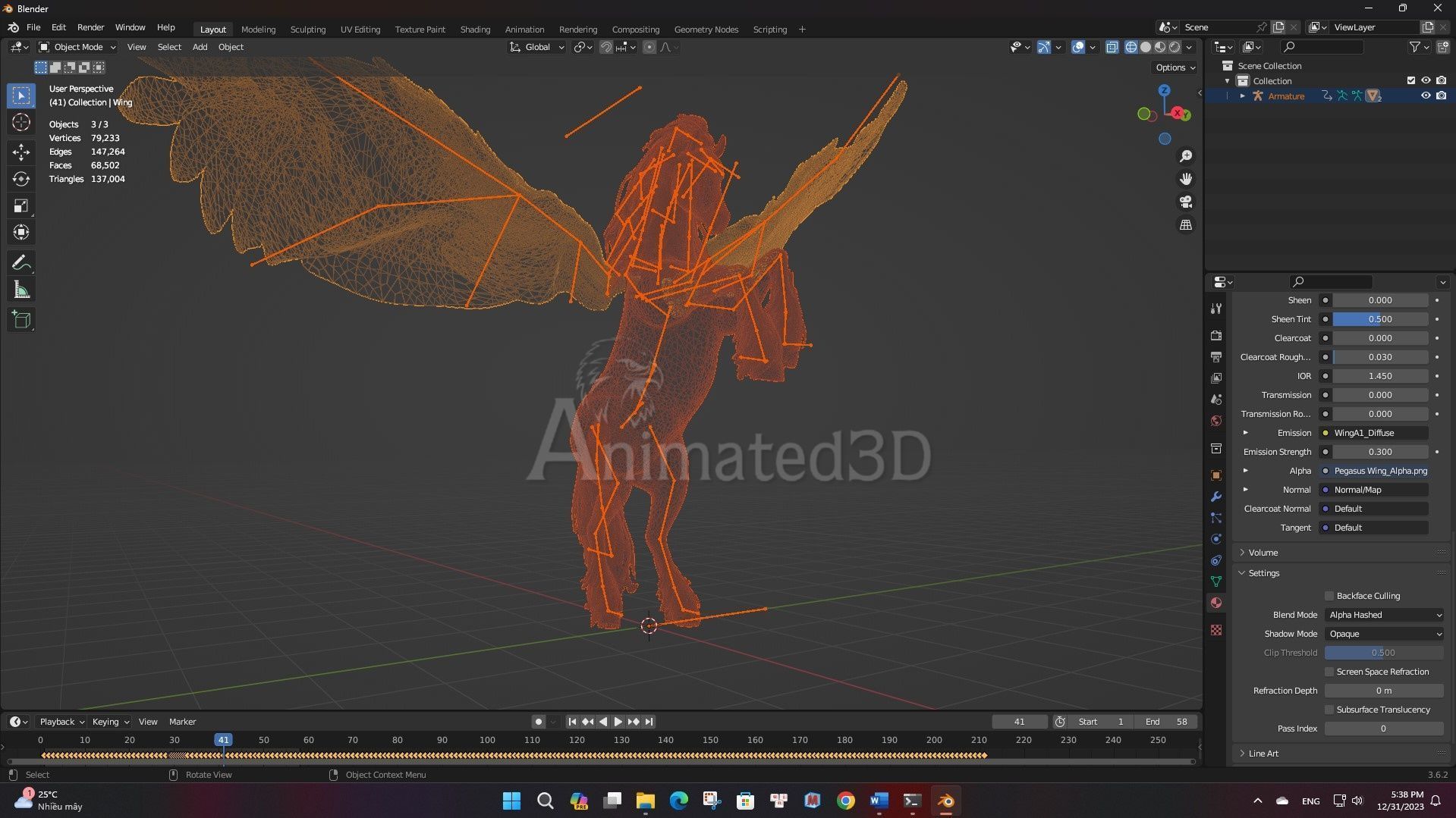 Pack-04-Mythical Creatures 3D model_10