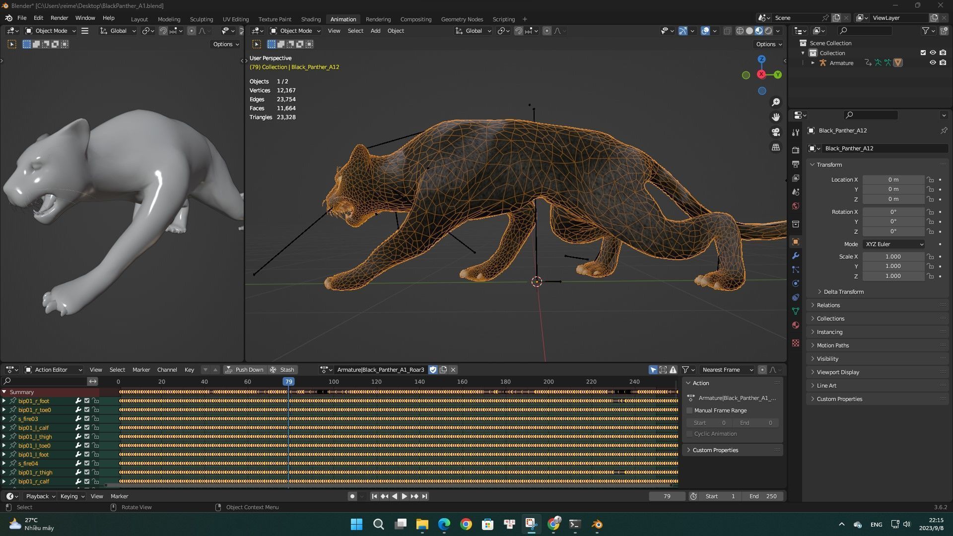 Pack-04-Mythical Creatures 3D model_80