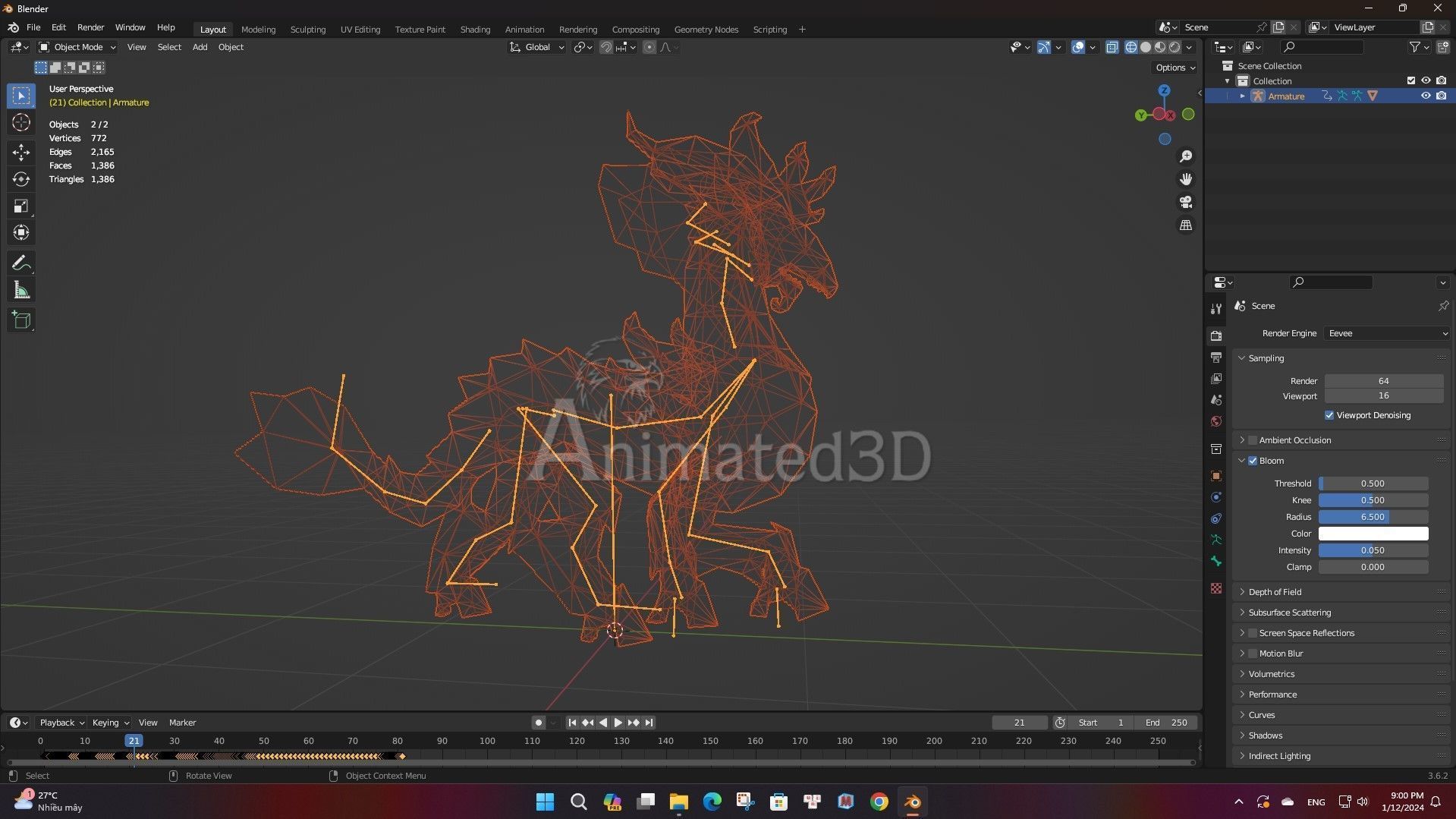 Pack-04-Mythical Creatures 3D model_45