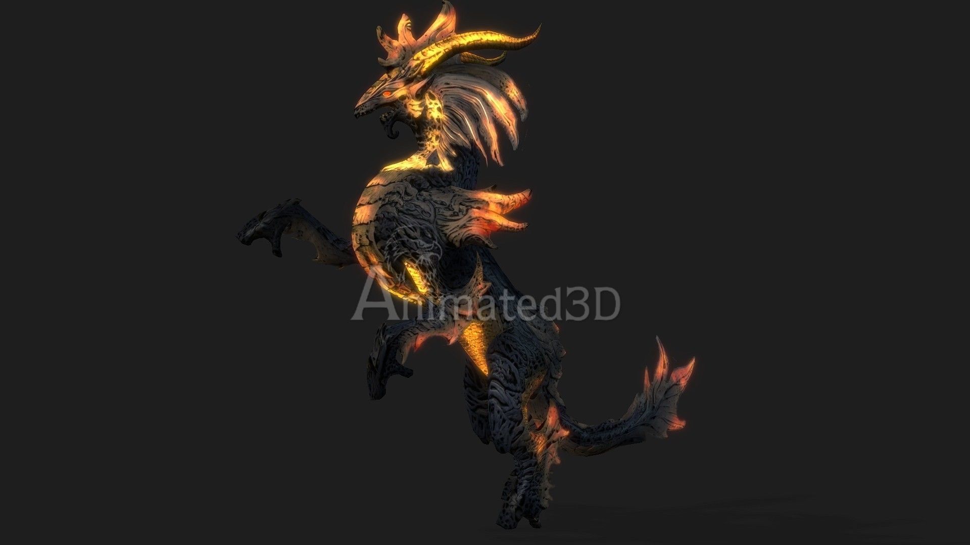 Pack-04-Mythical Creatures 3D model_44