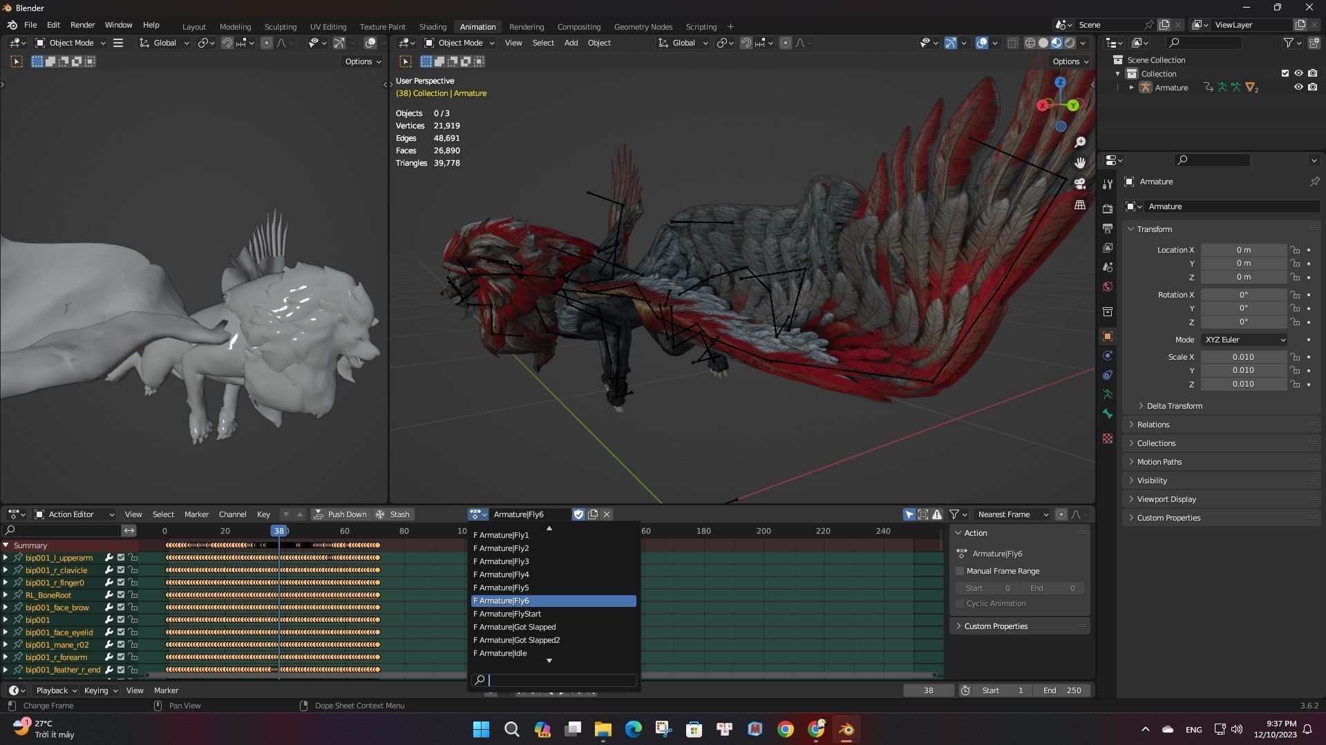 Pack-04-Mythical Creatures 3D model_101