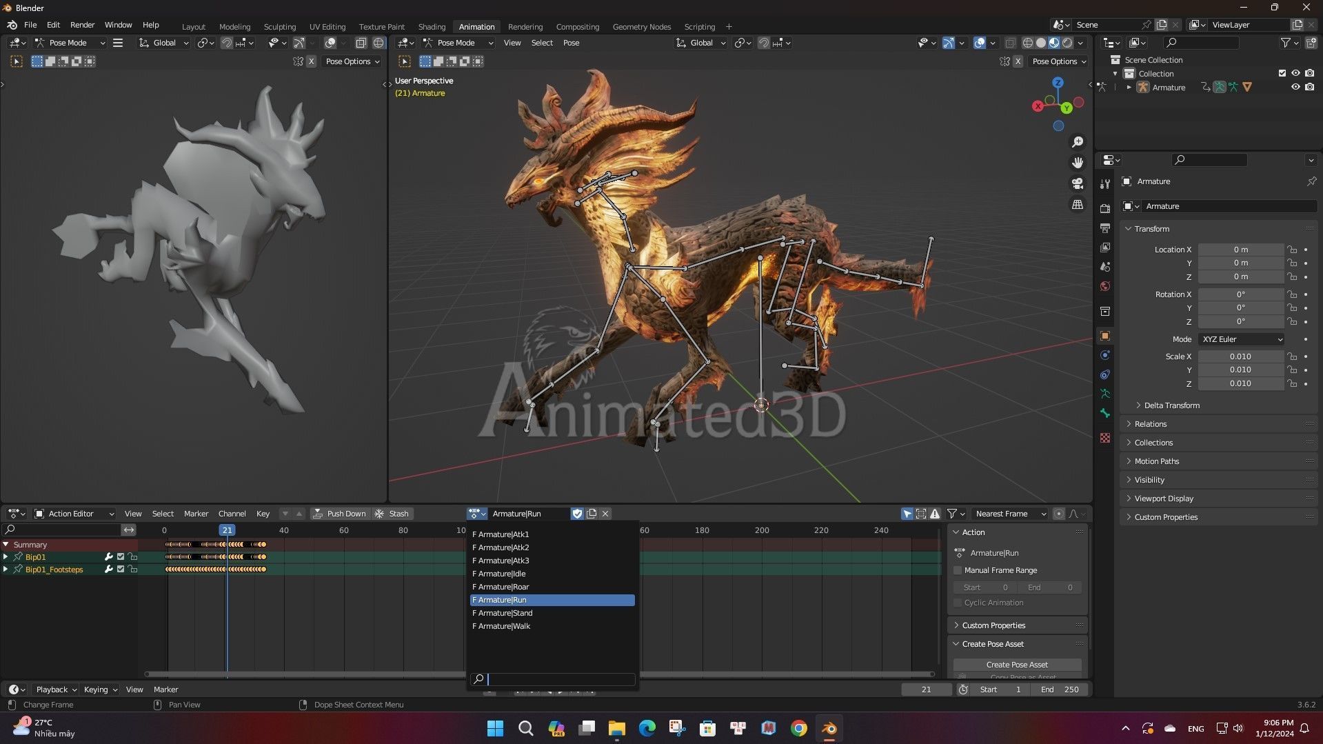 Pack-04-Mythical Creatures 3D model_51