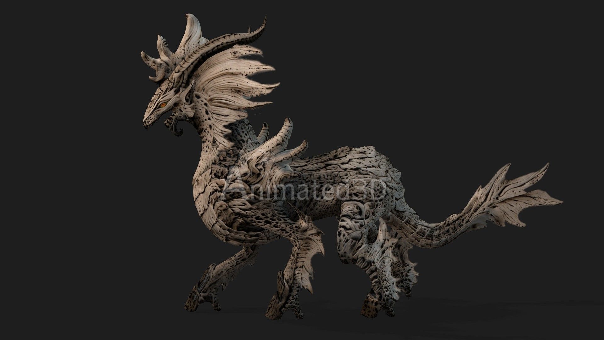 Pack-04-Mythical Creatures 3D model_37