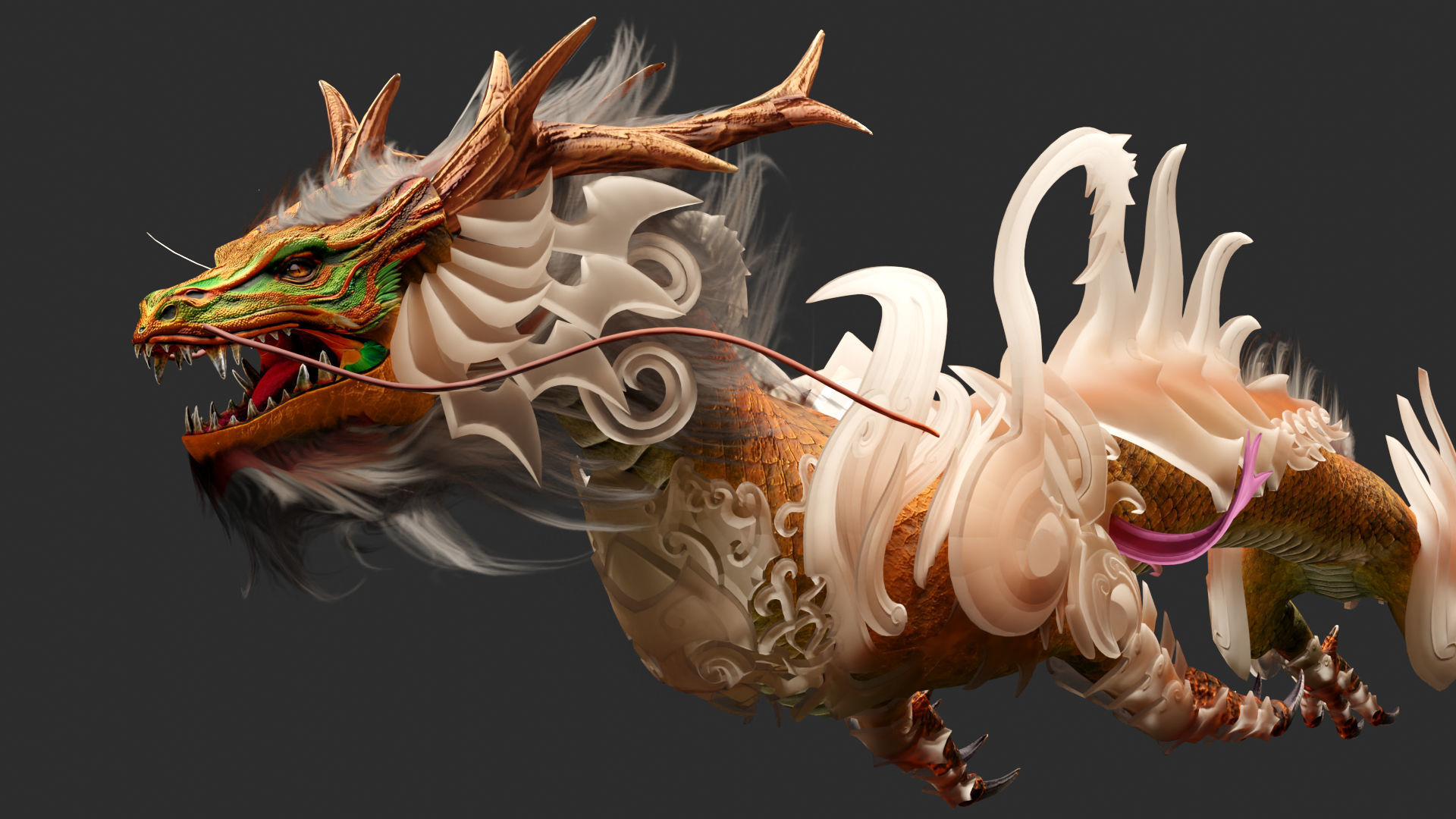 Pack-04-Mythical Creatures 3D model_3