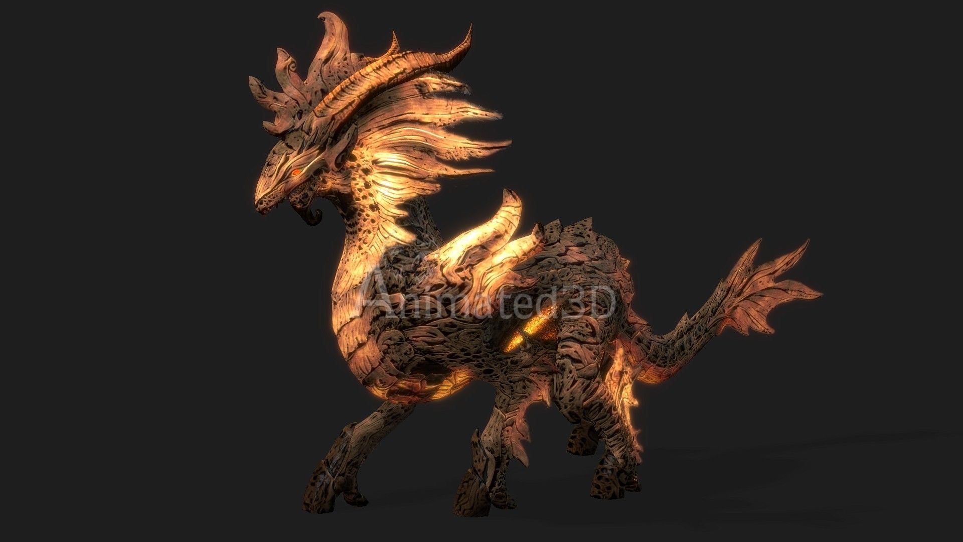 Pack-04-Mythical Creatures 3D model_47