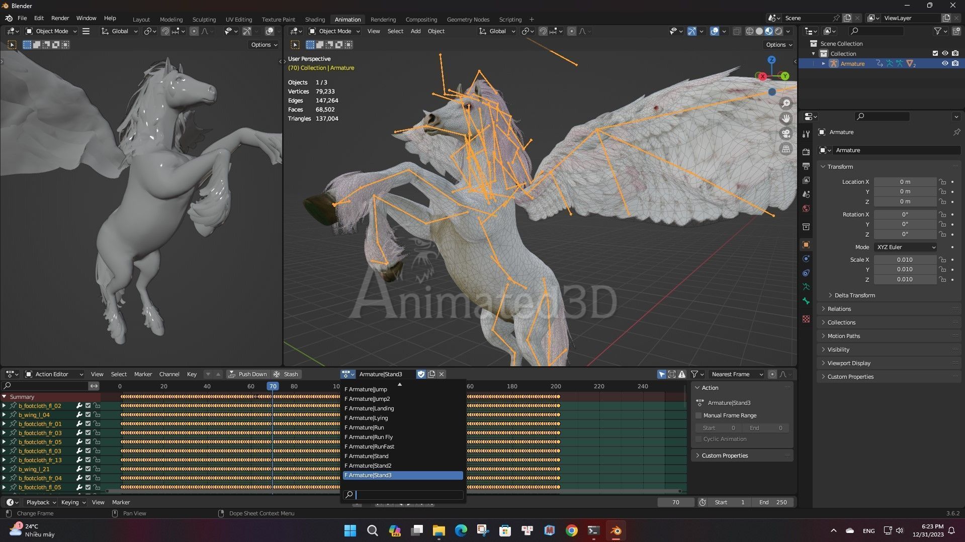 Pack-04-Mythical Creatures 3D model_16
