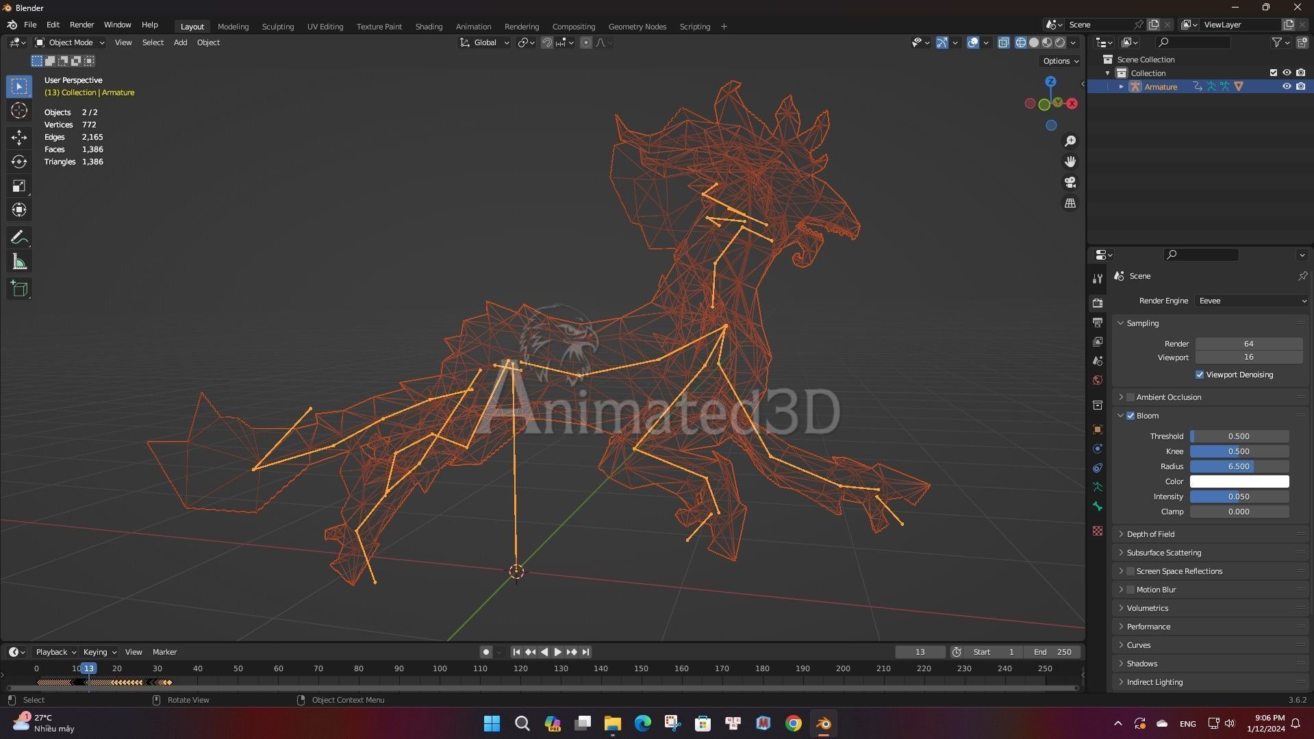 Pack-04-Mythical Creatures 3D model_50