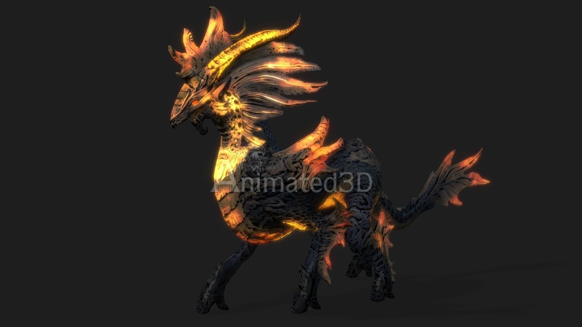Pack-04-Mythical Creatures 3D model_42