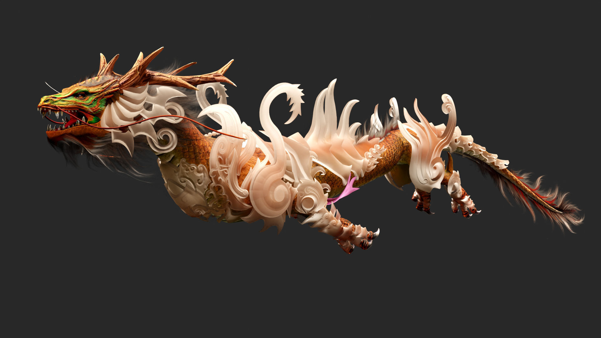 Pack-04-Mythical Creatures 3D model_2