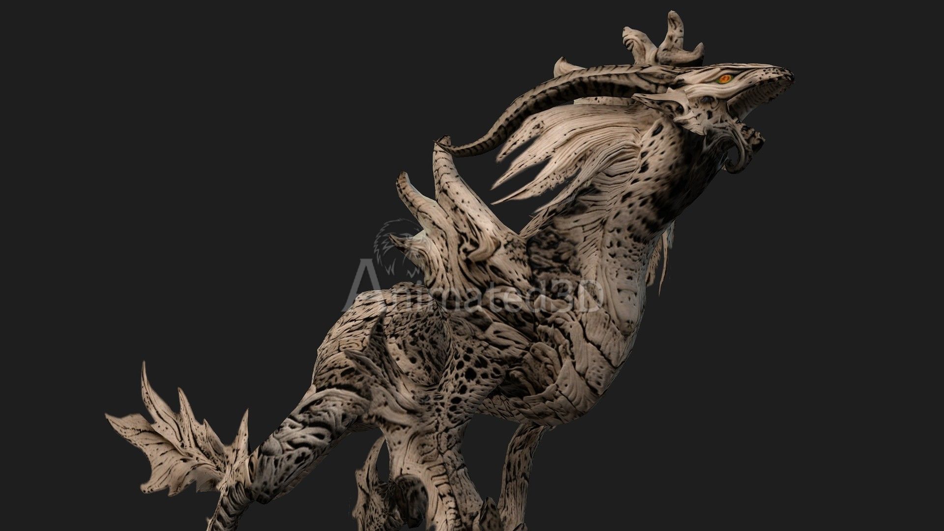 Pack-04-Mythical Creatures 3D model_38