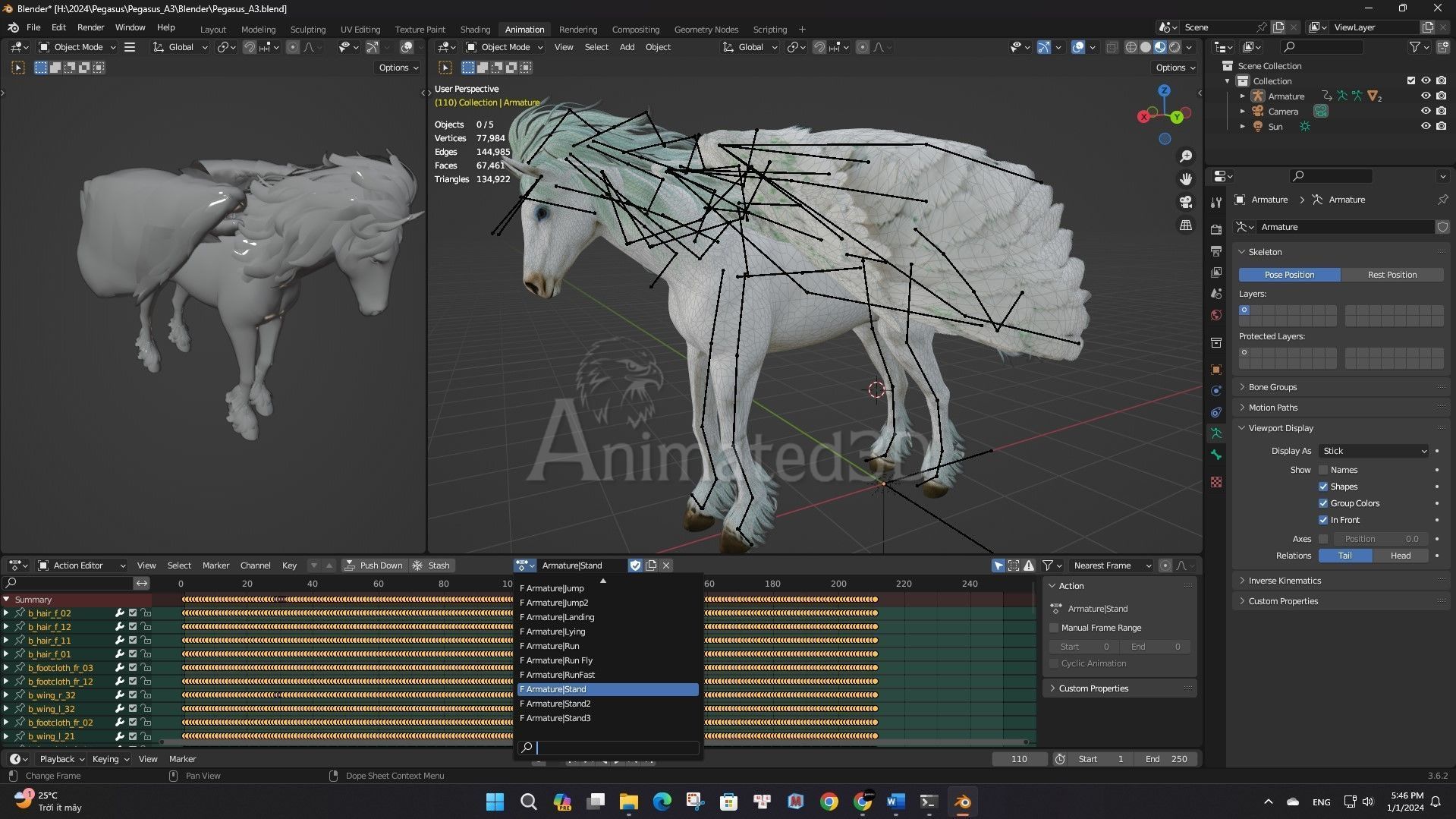 Pack-04-Mythical Creatures 3D model_21