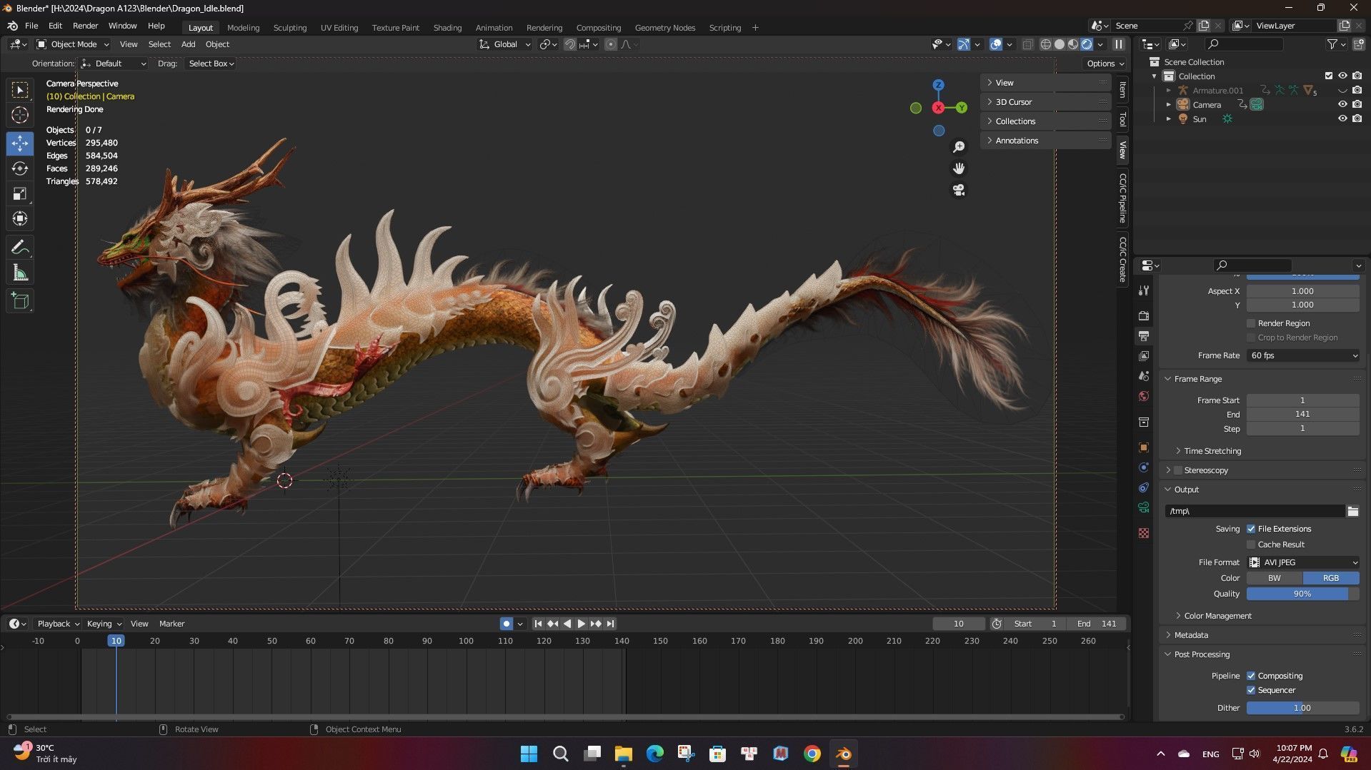 Pack-04-Mythical Creatures 3D model_6