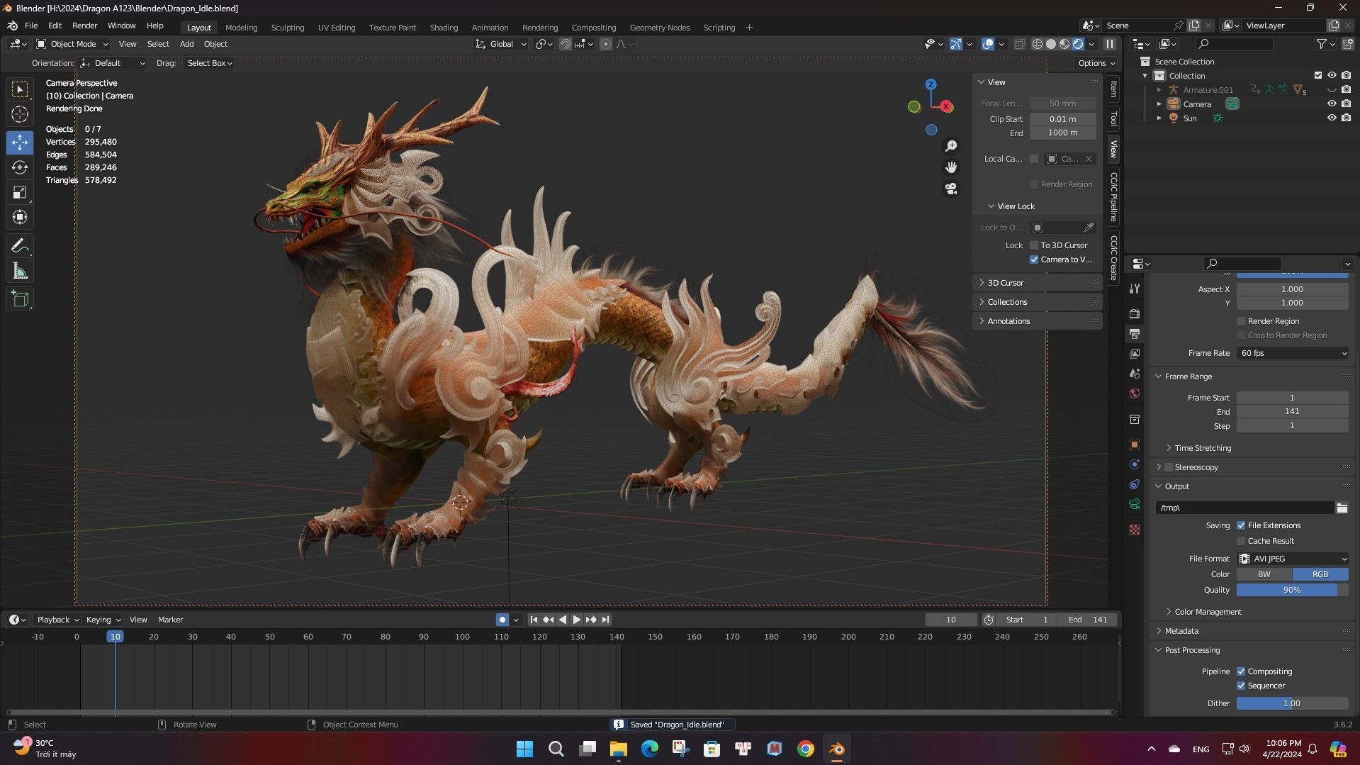 Pack-04-Mythical Creatures 3D model_5