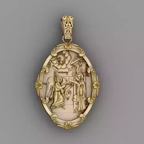 Virgin Merry with Jesus  pandant