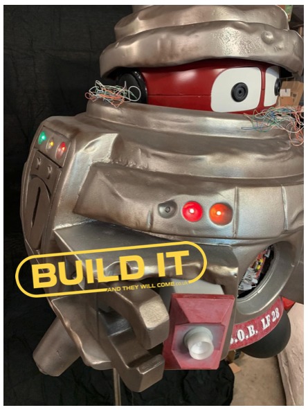 BOB full size model from the movie the black hole STL 3D print model_2